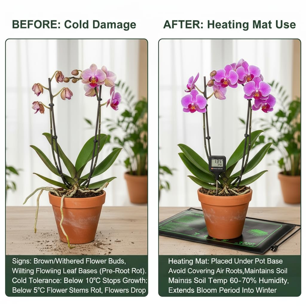 RooTrimmer heating mat in a hydroponics configuration