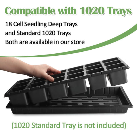 RooTrimmer ideal for variety seeds supports flowers, vegetables, and herbs.