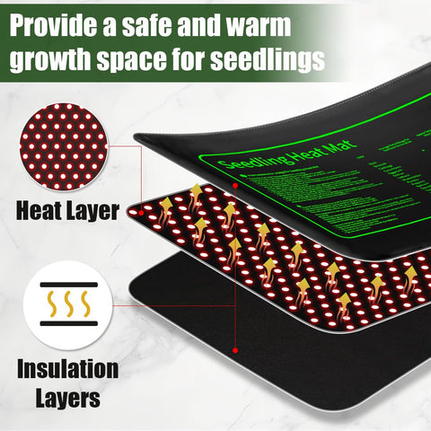 RooTrimmer indoor garden setup showing compact, stackable seed trays.