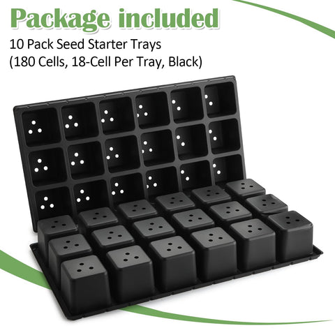 RooTrimmer indoor greenhouse propagation tray for indoor starts.