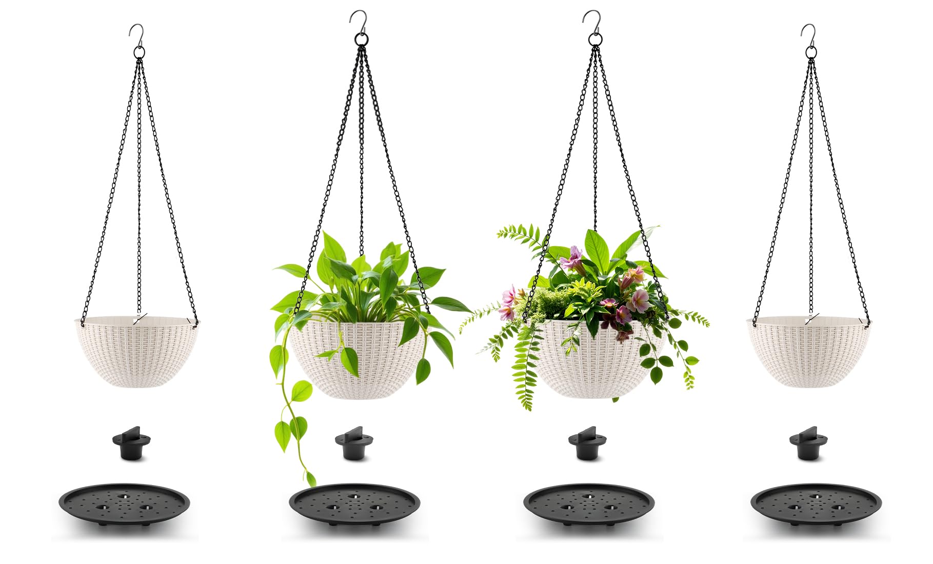 RooTrimmer planters suit indoor or outdoor decor and plants.