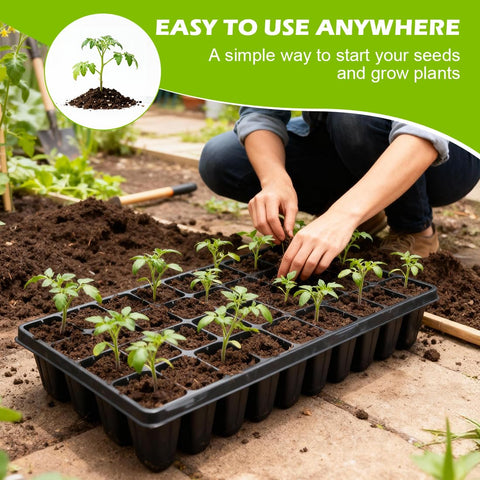 RooTrimmer large soil volume supports longer germination periods