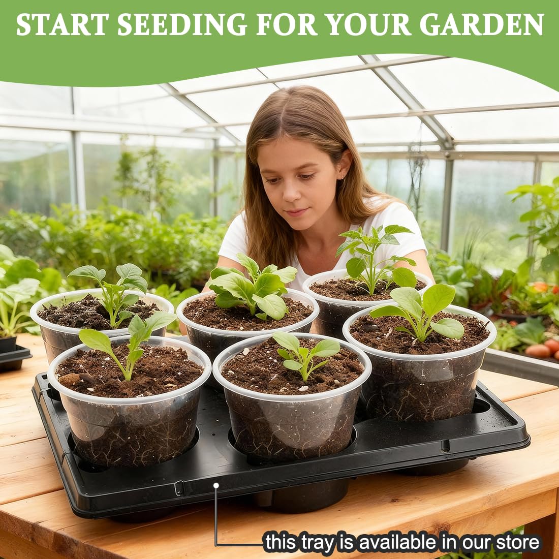 RooTrimmer lightweight durable plastic pot for easy handling.
