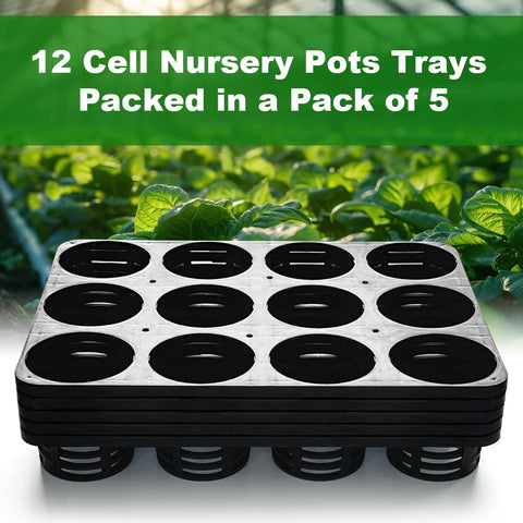 RooTrimmer lightweight durable plastic tray for years of reuse