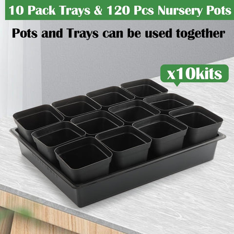 RooTrimmer non porous design prevents leaks while retaining nutrients.