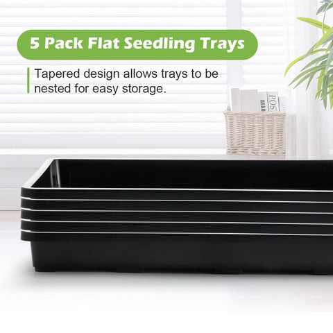 RooTrimmer pots with drainage holes to promote healthy root aeration