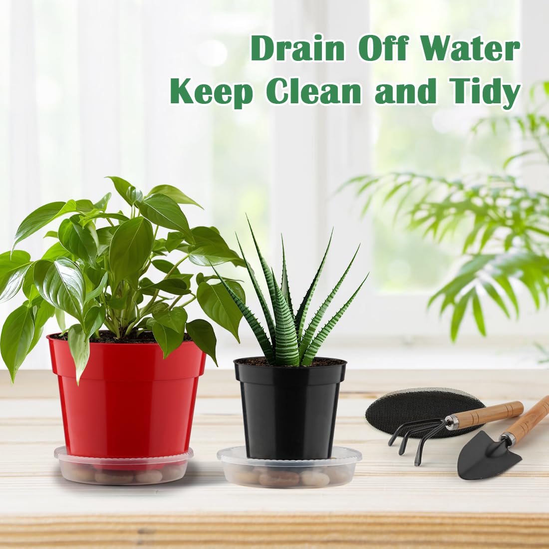 RooTrimmer odor-free plastic ensures a pleasant indoor gardening experience.