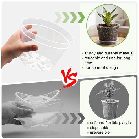 RooTrimmer plant trays accompany pots to catch overflow