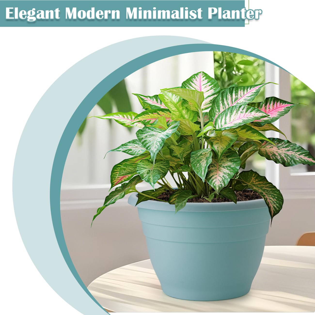 RooTrimmer durable PP plastic pot highlights sturdy construction.