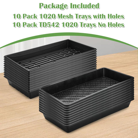 rootrimmer professional-grade propagation tray supports high-density planting.