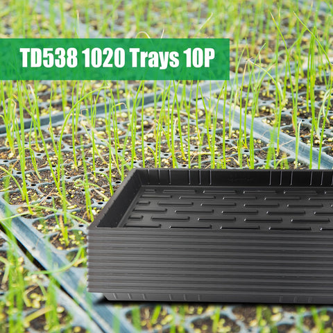 RooTrimmer seed starter tray close-up emphasizes high quality PS material for longevity