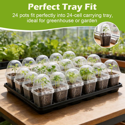 RooTrimmer reusable propagation pots reduce waste for ongoing gardening projects