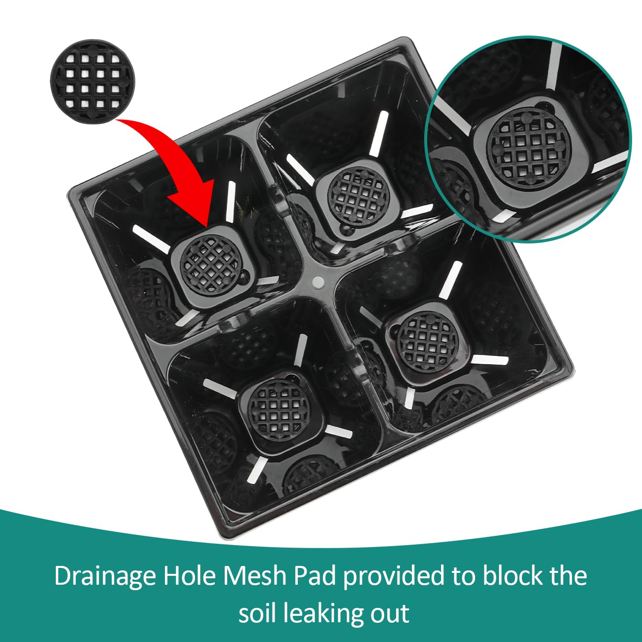 RooTrimmer seed germination trays suitable for flowers, vegetables, and herbs