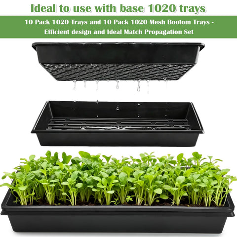 rootrimmer 1020 trays suited for indoor gardening projects.