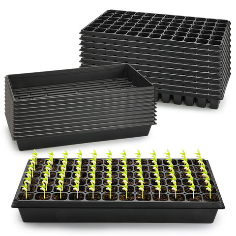 RooTrimmer separate trays for each seed type simplifies labeling and organization