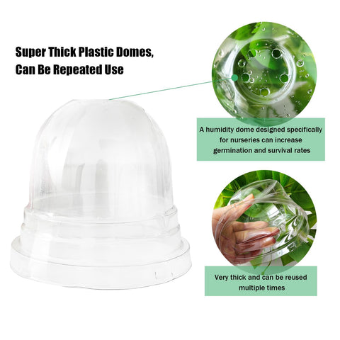 RooTrimmer soft nursery pot enables gentle seedling transplant.