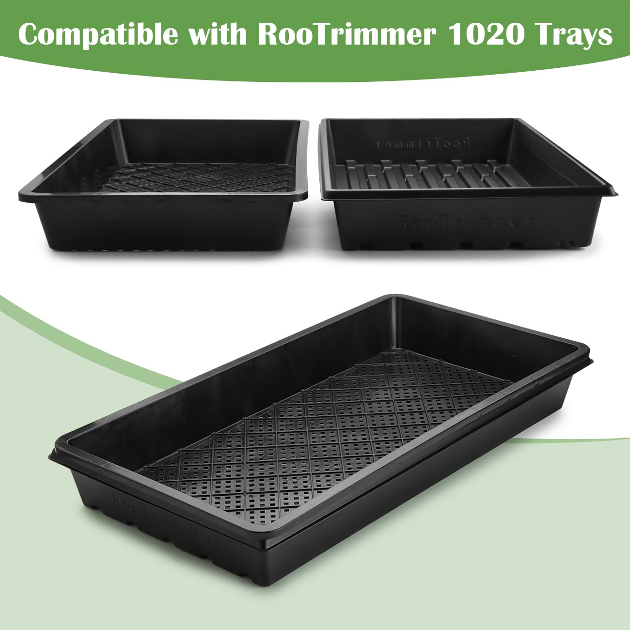 rootrimmer soil-block-friendly tray supports blocks with minimal sag.