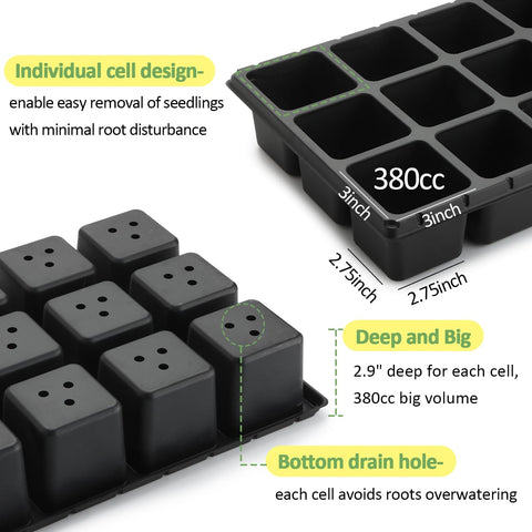 RooTrimmer space-saving design fits standard 1020 trays