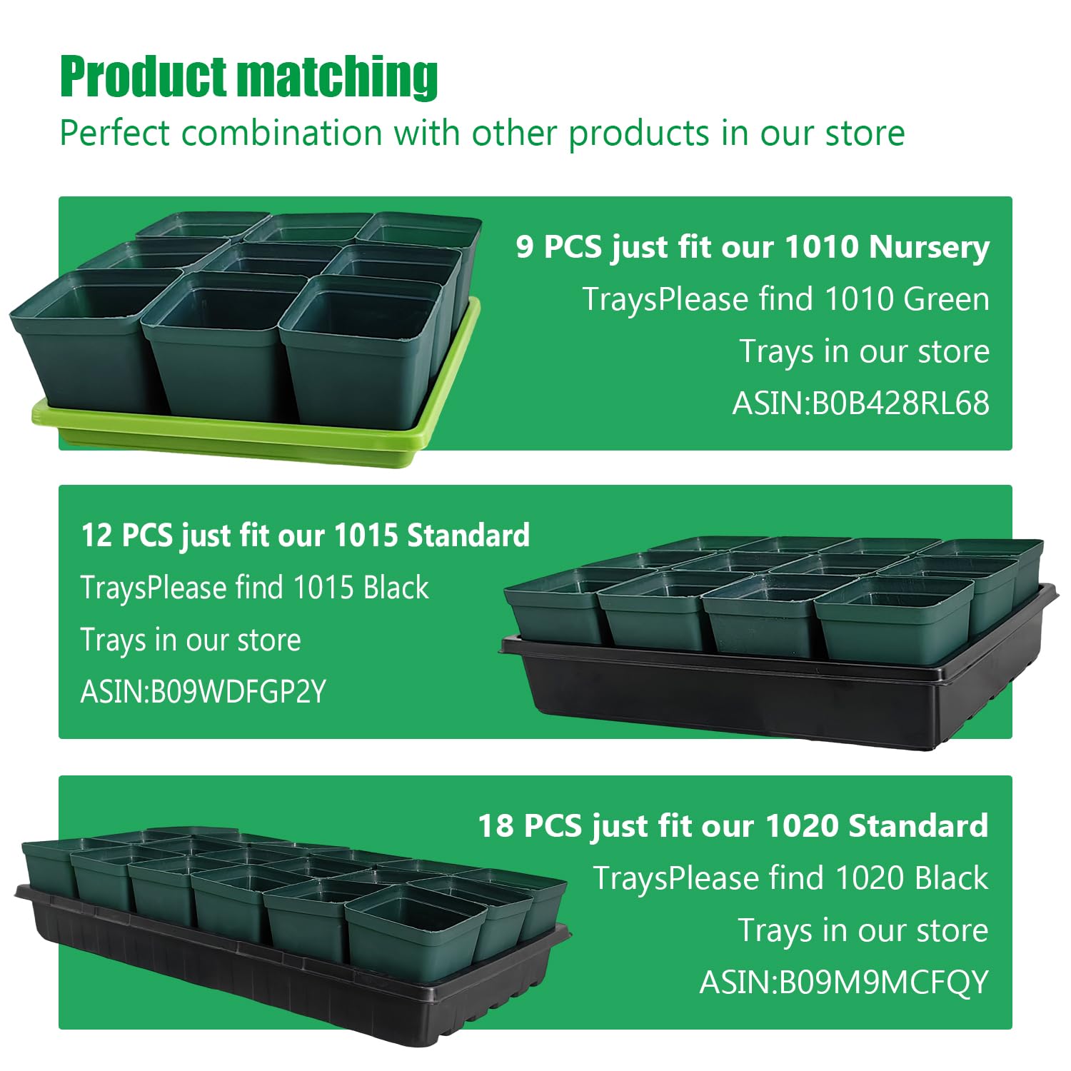 RooTrimmer larger soil volume supports growing seedlings.
