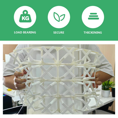 RooTrimmer-stackable-multiuse-pot-tray supports seasonal seedling setups.