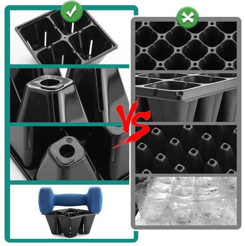 RooTrimmer stackable design saving space in a workspace