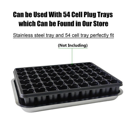 RooTrimmer tray height 1.45 inches keeps pots organized and efficient