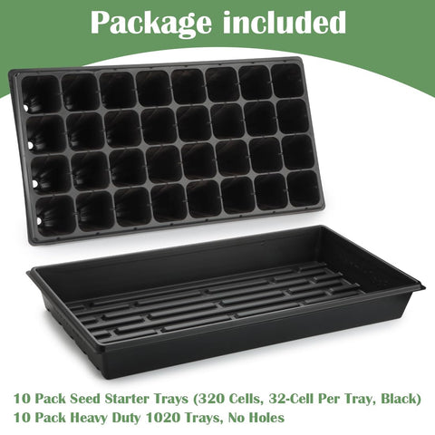 RooTrimmer ten-pack sets arranged for easy inventory and labeling