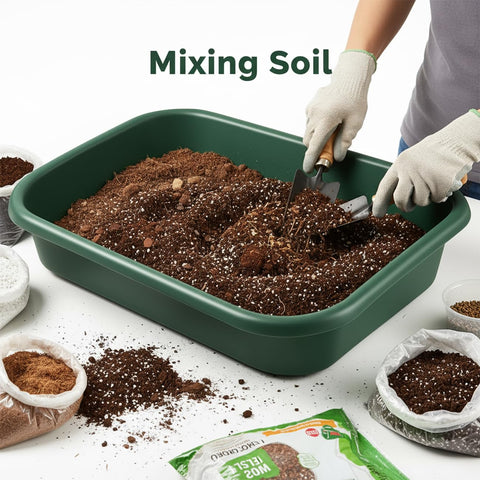 RooTrimmer all-weather durability tray resists cracking in extreme temperatures