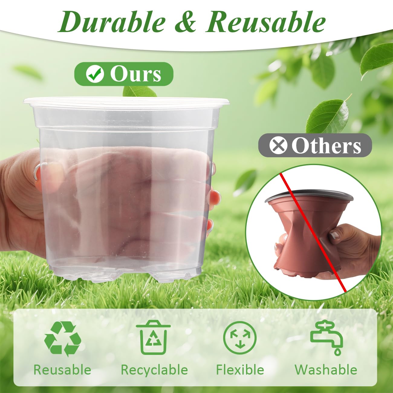 RooTrimmer 60-pack set simplifies growing multiple plants in home gardens and classrooms.