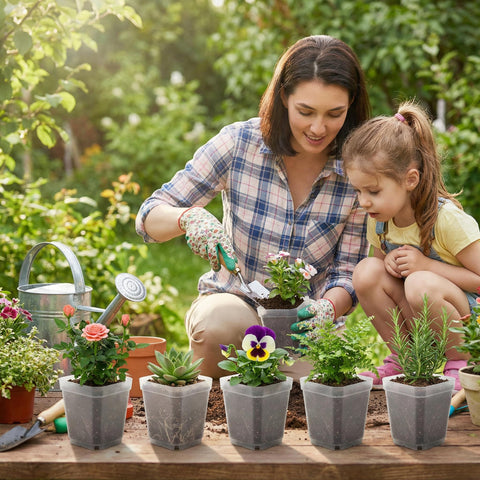 RooTrimmer versatile pots for vegetables, herbs, succulents, and flowers