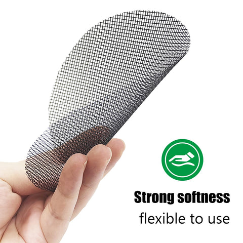 RooTrimmer mesh allows water flow while keeping soil inside the pot
