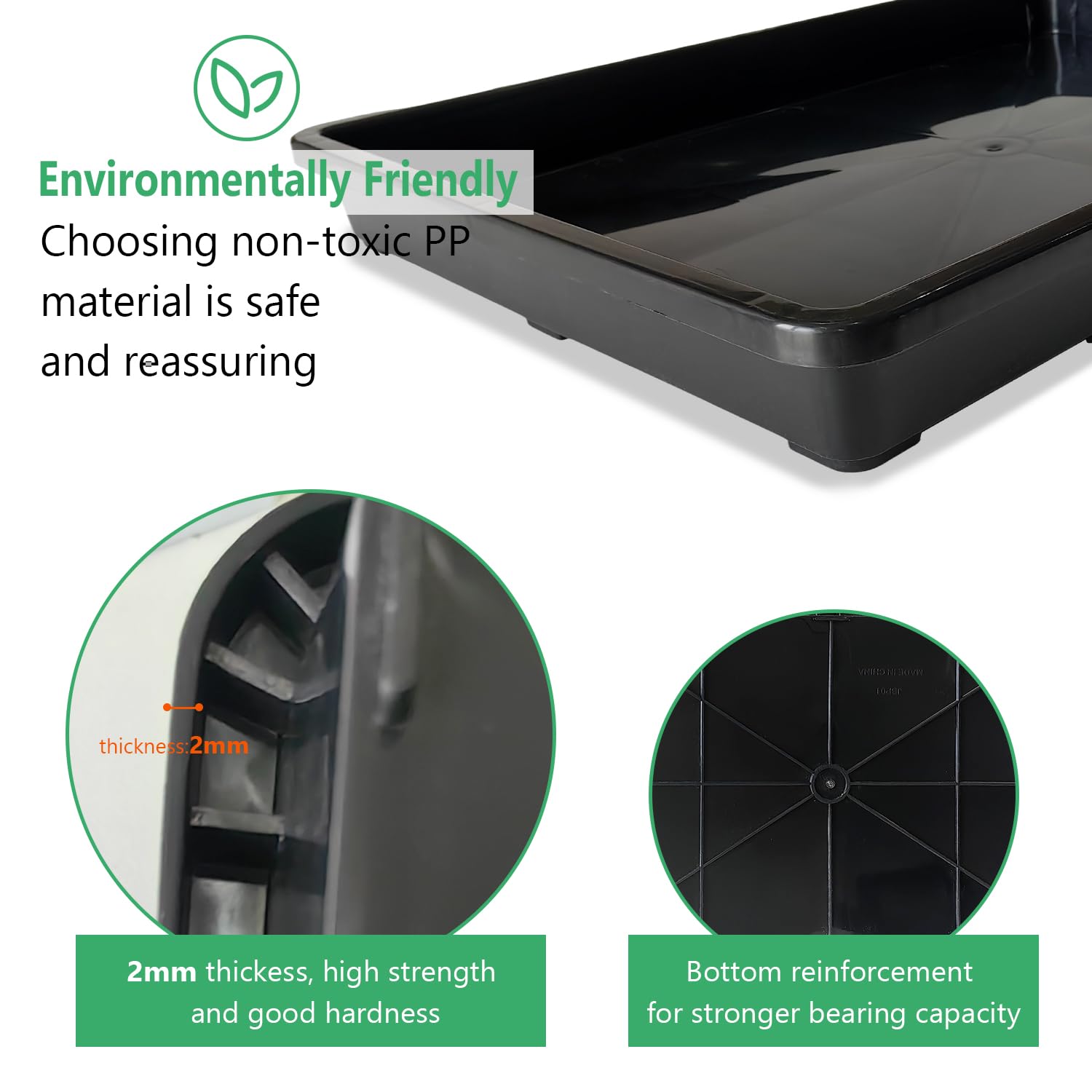 RooTrimmer 24-cell compatible tray secures pots for easy transport.