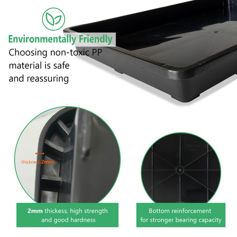 RooTrimmer 24-cell compatible tray secures pots for easy transport.