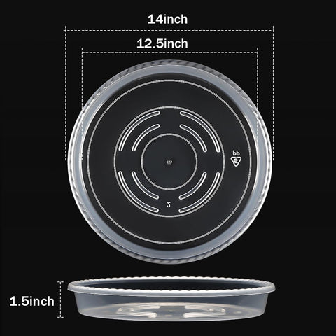 RooTrimmer heavy-duty plant tray supports large pots, ideal for outdoor use.
