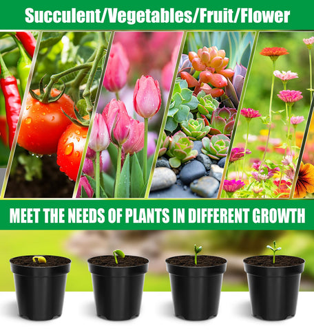 RooTrimmer 4-inch pots ideal for indoor and outdoor use.