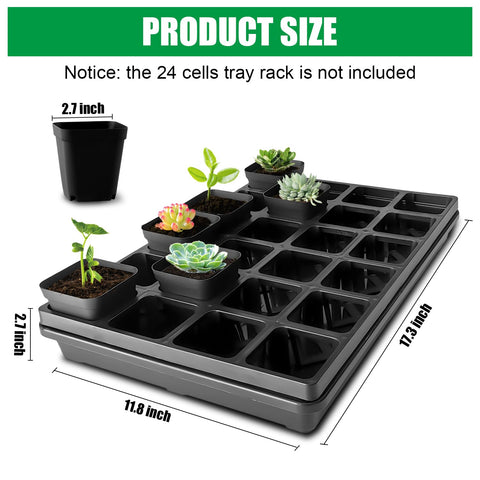 RooTrimmer tray ideal for seed starting and microgreens indoors.