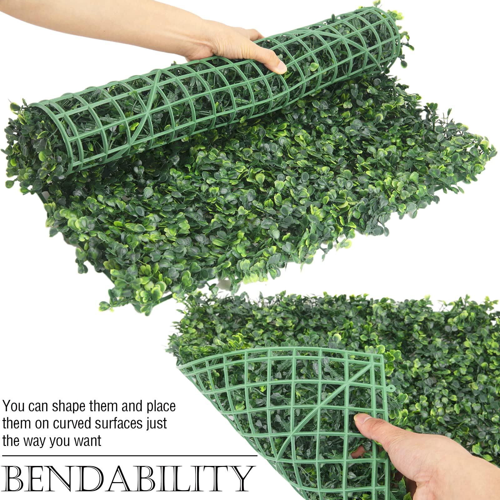 Ropoy Boxwood Panel 20x20 connection system enables seamless layouts