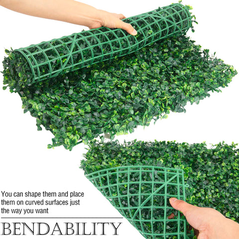 Ropoy Boxwood Panel 20x20 connection system enables seamless layouts