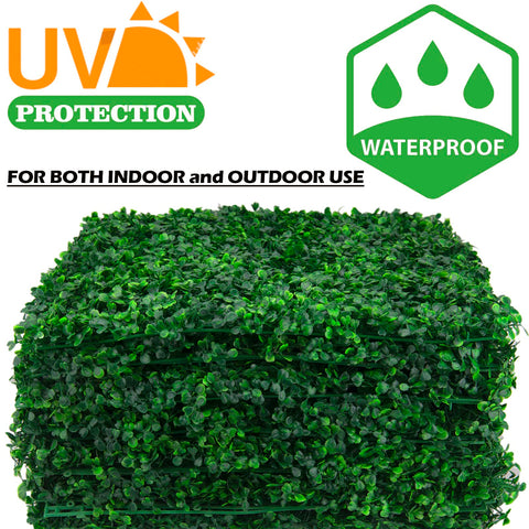 Ropoy Boxwood Panel 20x20 1-year warranty guards your backdrop