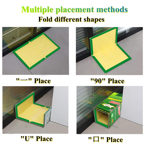 ROPQPEOD glue trap placed in a kitchen to deter pests