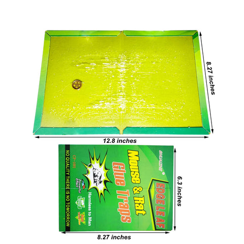 ROPQPEOD glue trap tucked under a sink for discreet monitoring