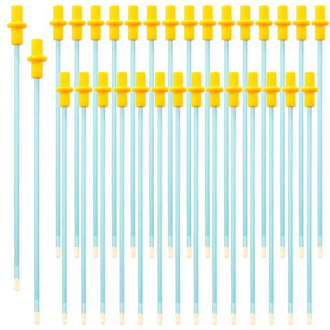 ROPUKEY artificial insemination rod 11-8 inch blue for dogs and livestock, durable and flexible.