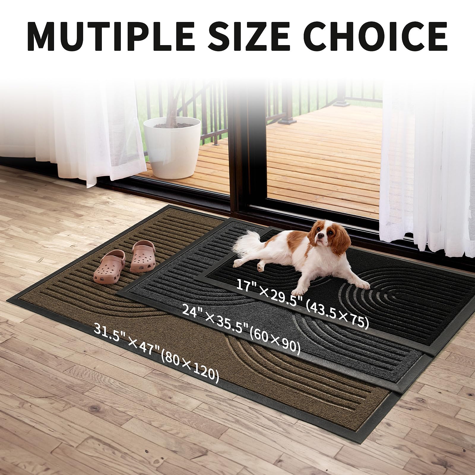 RORA multi-purpose entry mat for homes, offices, garages.