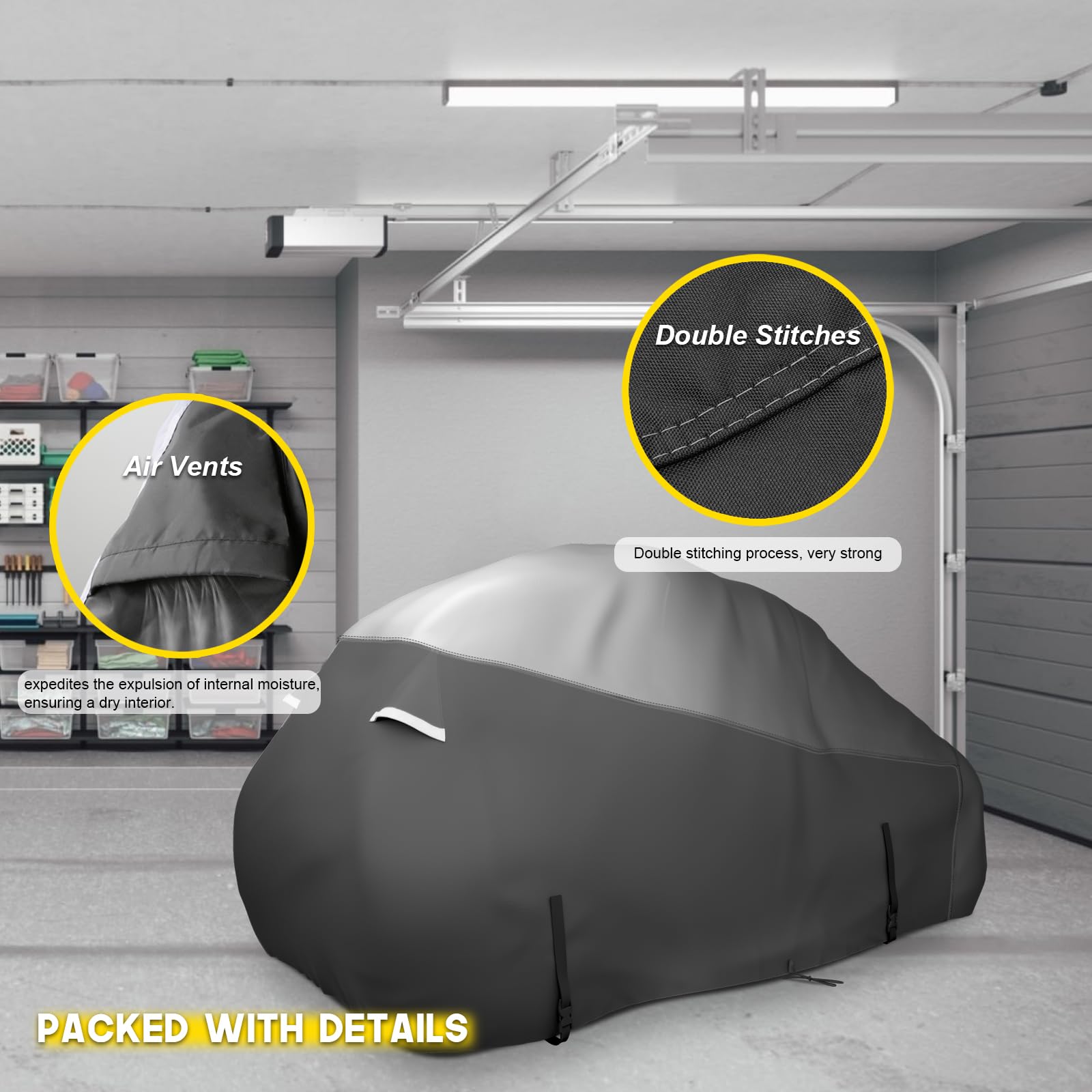 Rosefray reflective strips on vents provide visibility in low light.