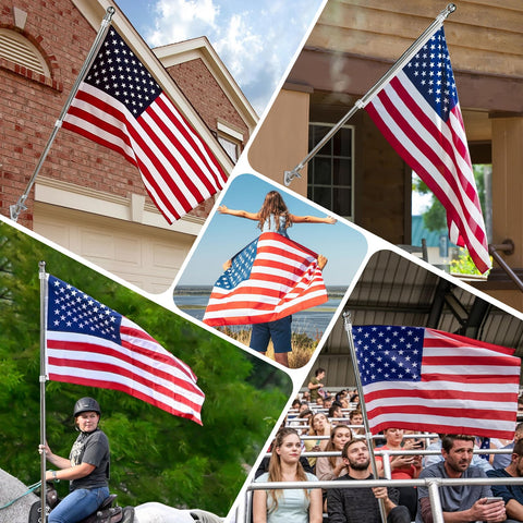 Rosflagus Jetlifee flagpole for residential and commercial displays