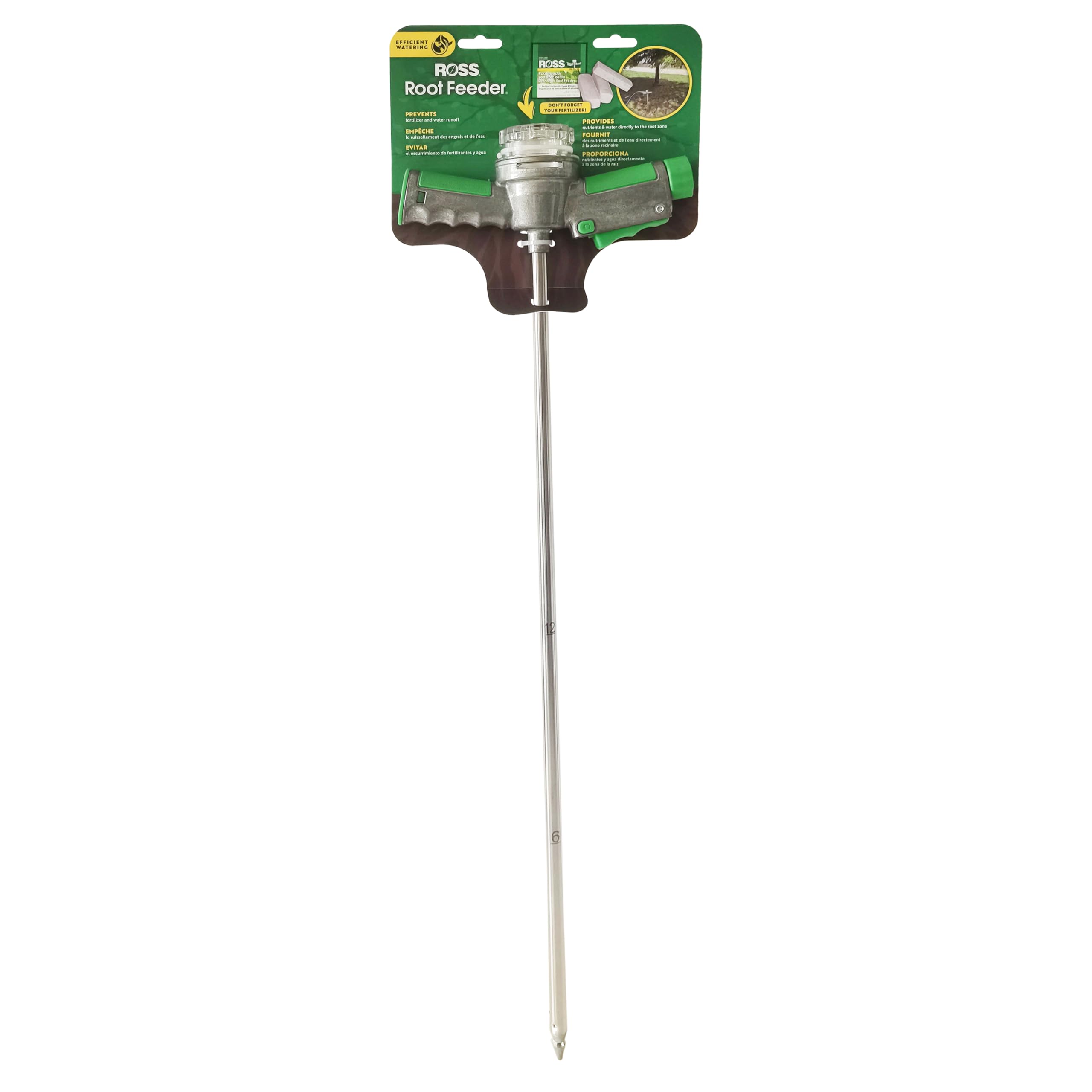 Ross Root Feeder inline fertilizer dispenser delivers root-level nutrients for healthy growth.