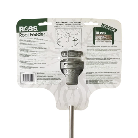 Ross Root Feeder refill pack keeps fertilizing simple and mess-free.
