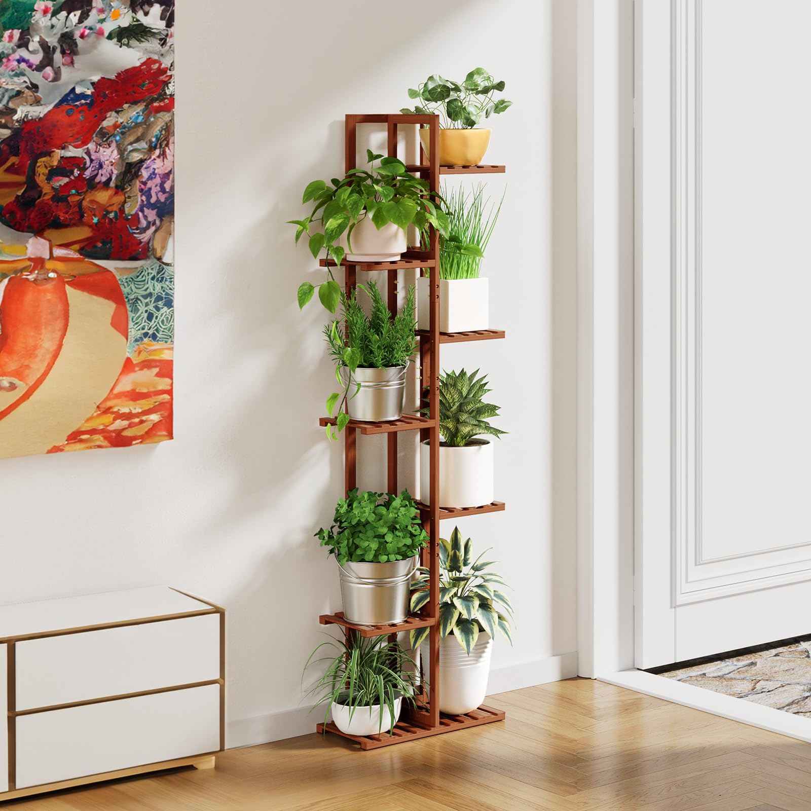 ROSSNY mid-century design adds a stylish focal point to living areas.