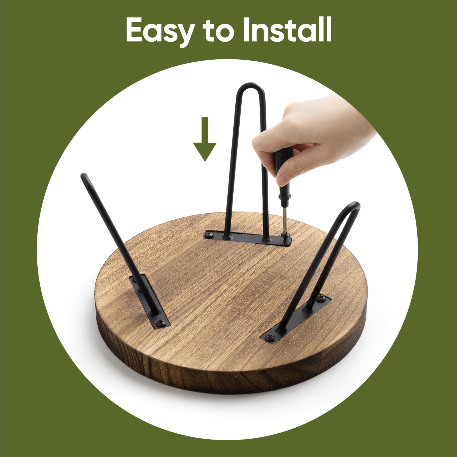 ROSSNY pot display stand for herbs and succulents in cozy spaces.