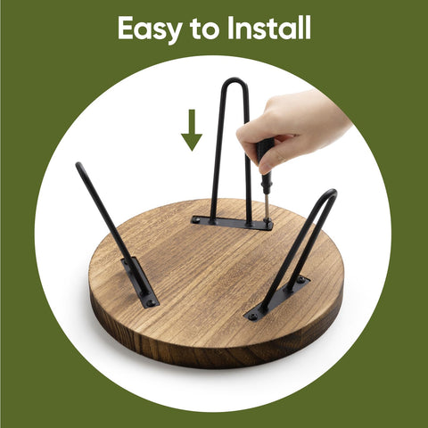 ROSSNY pot display stand for herbs and succulents in cozy spaces.